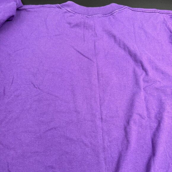 Vtg 1990s Prairie Mountain Native American Single Stitch T-Shirt Purple Sz‎ 2XL - Picture 11 of 12